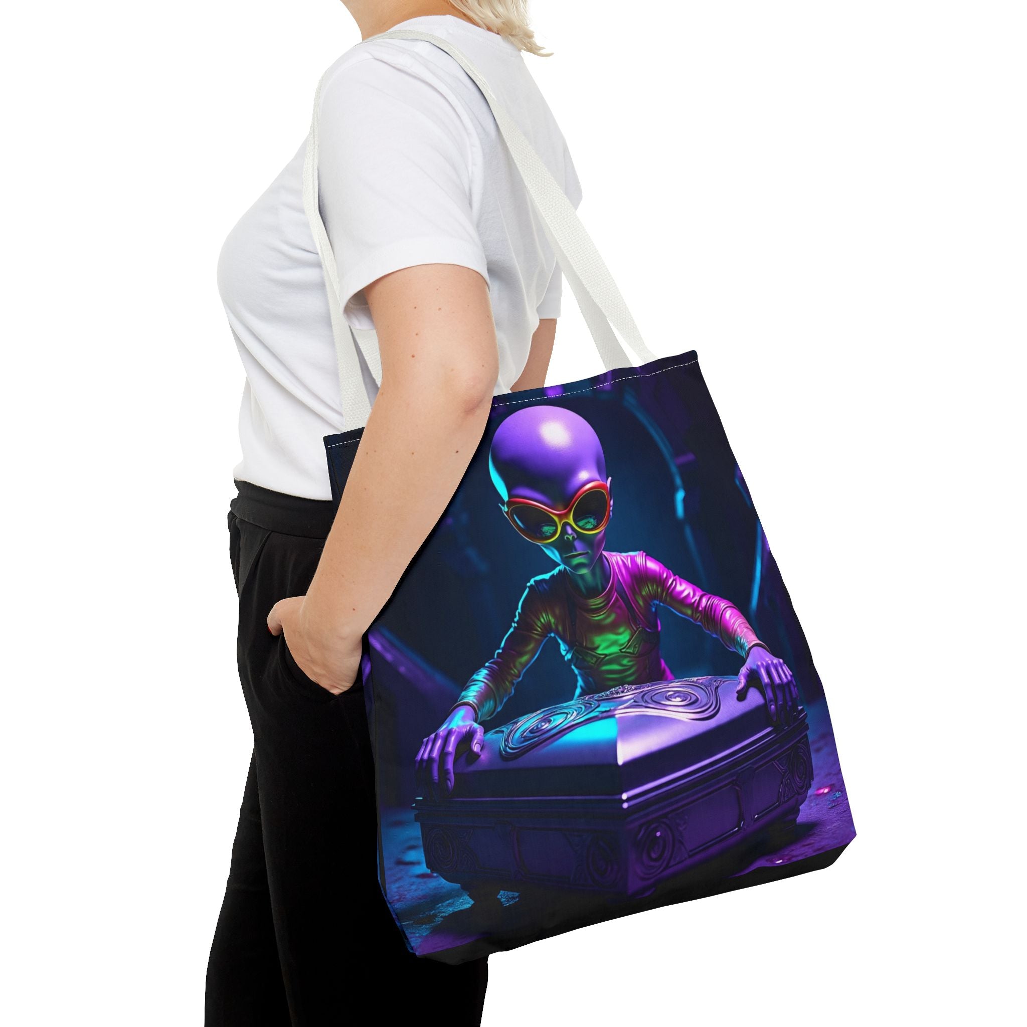 Tote Bag - VYBZ Exclusive Alien DJ Halloween Design