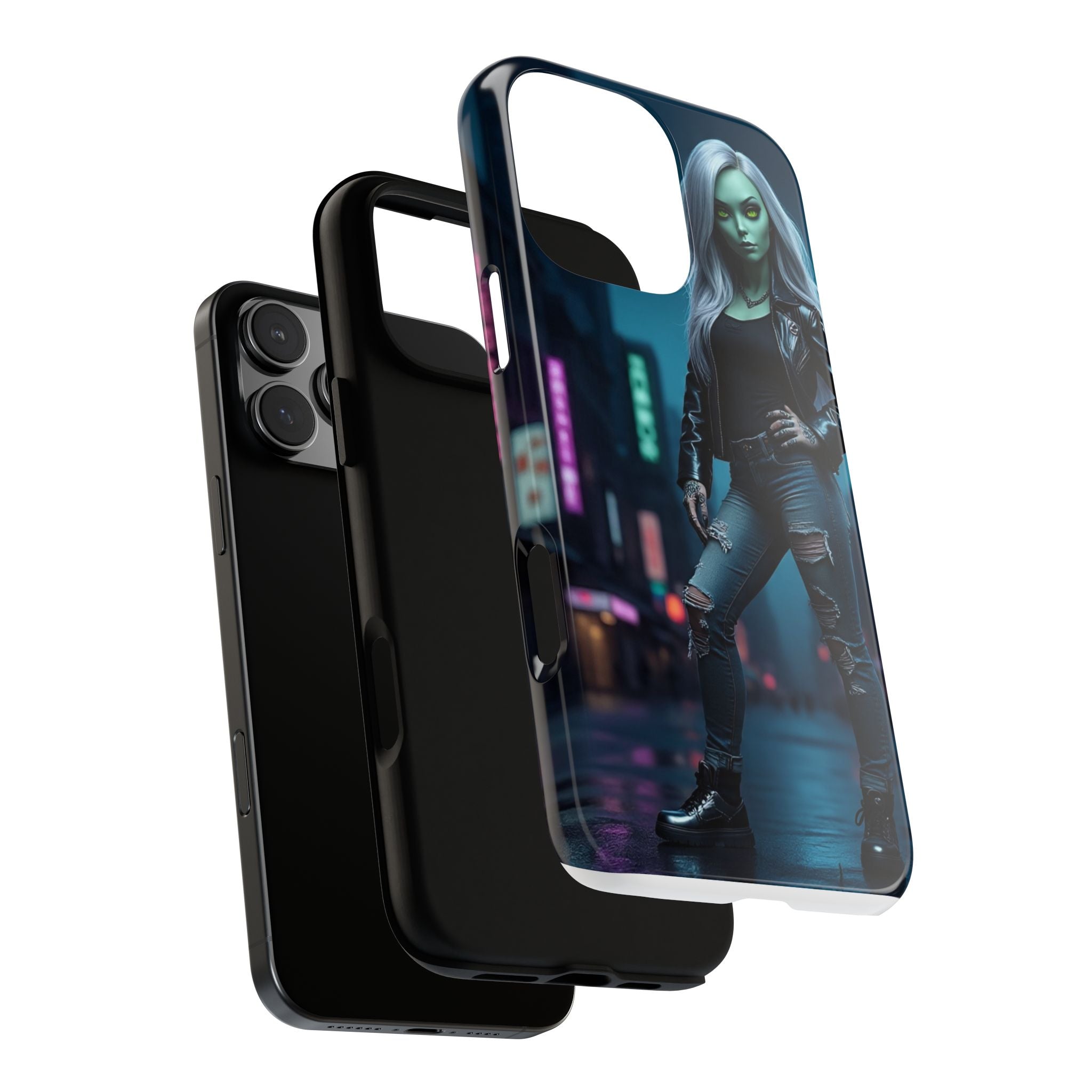 Alien Chic Tough Phone Case