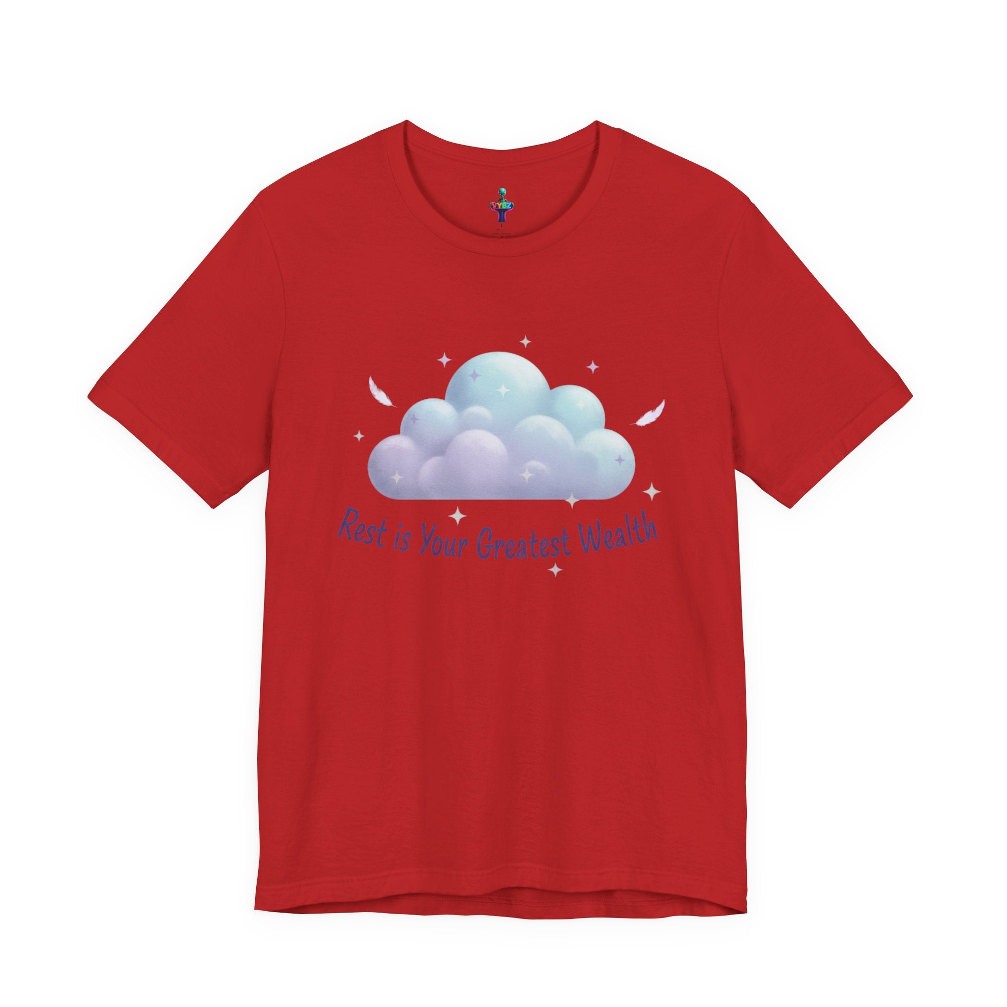 Rest Is Your Greatest Wealth Tee | Sleepmaxxing, restful self care