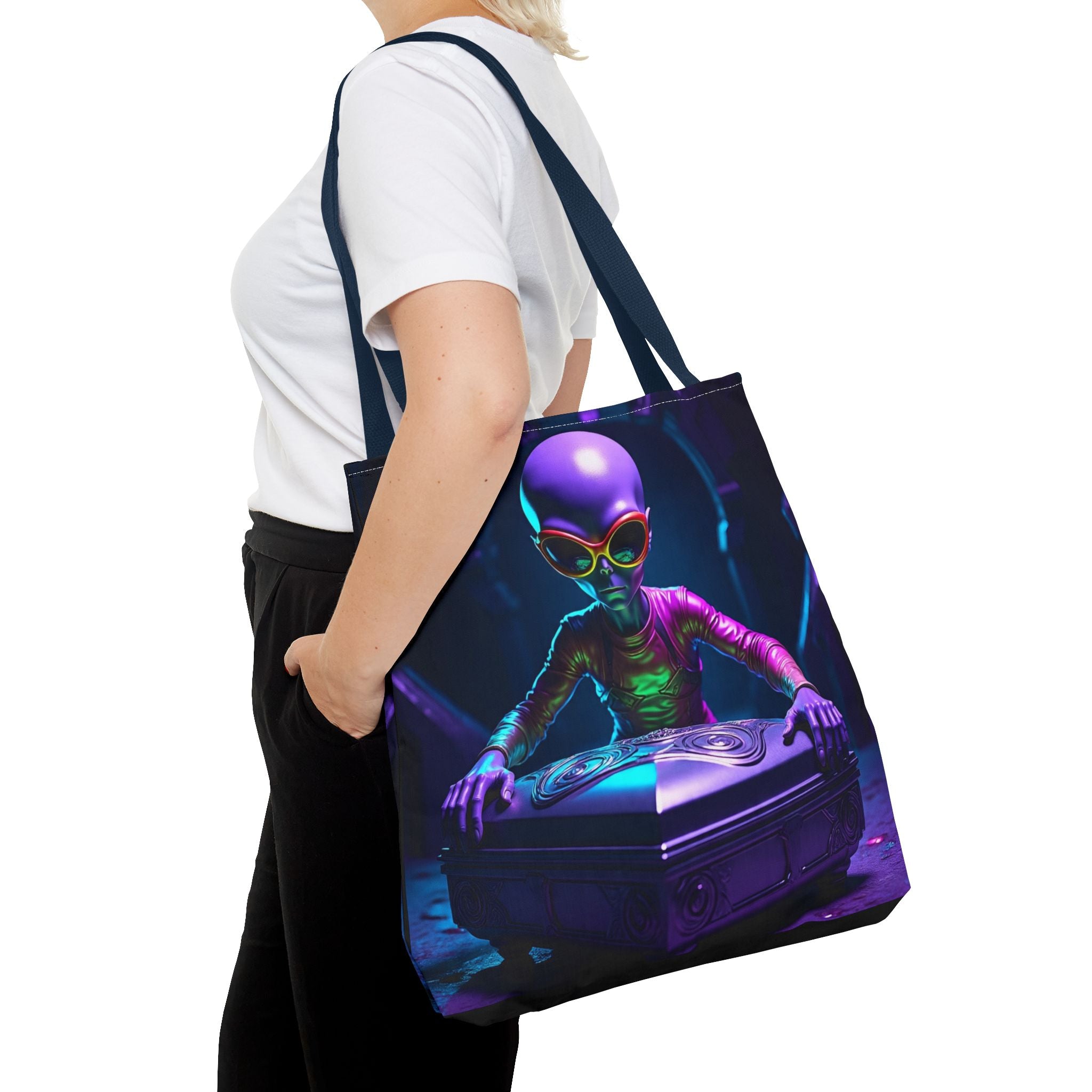 Tote Bag - VYBZ Exclusive Alien DJ Halloween Design