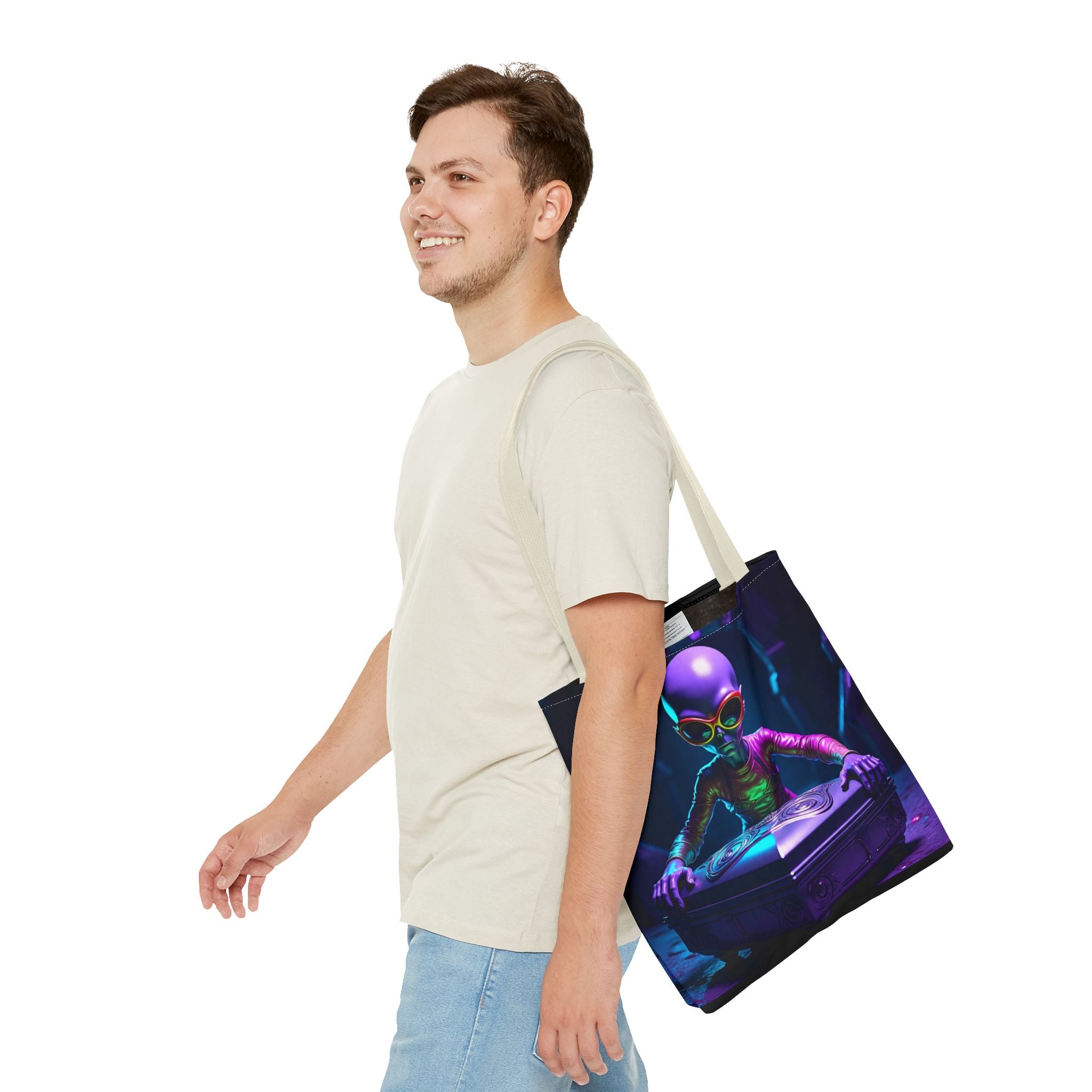 Tote Bag - VYBZ Exclusive Alien DJ Halloween Design