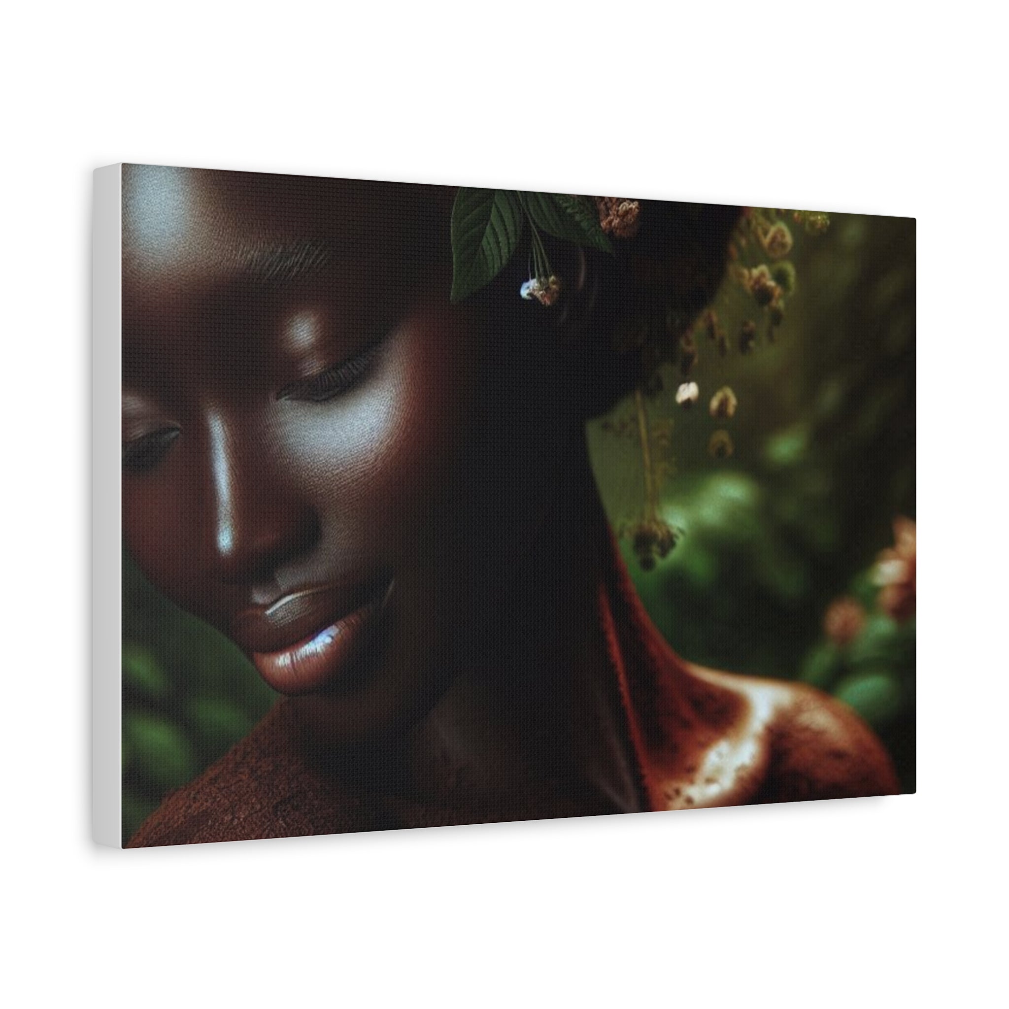 Elegant Mother Nature Canvas Art Print