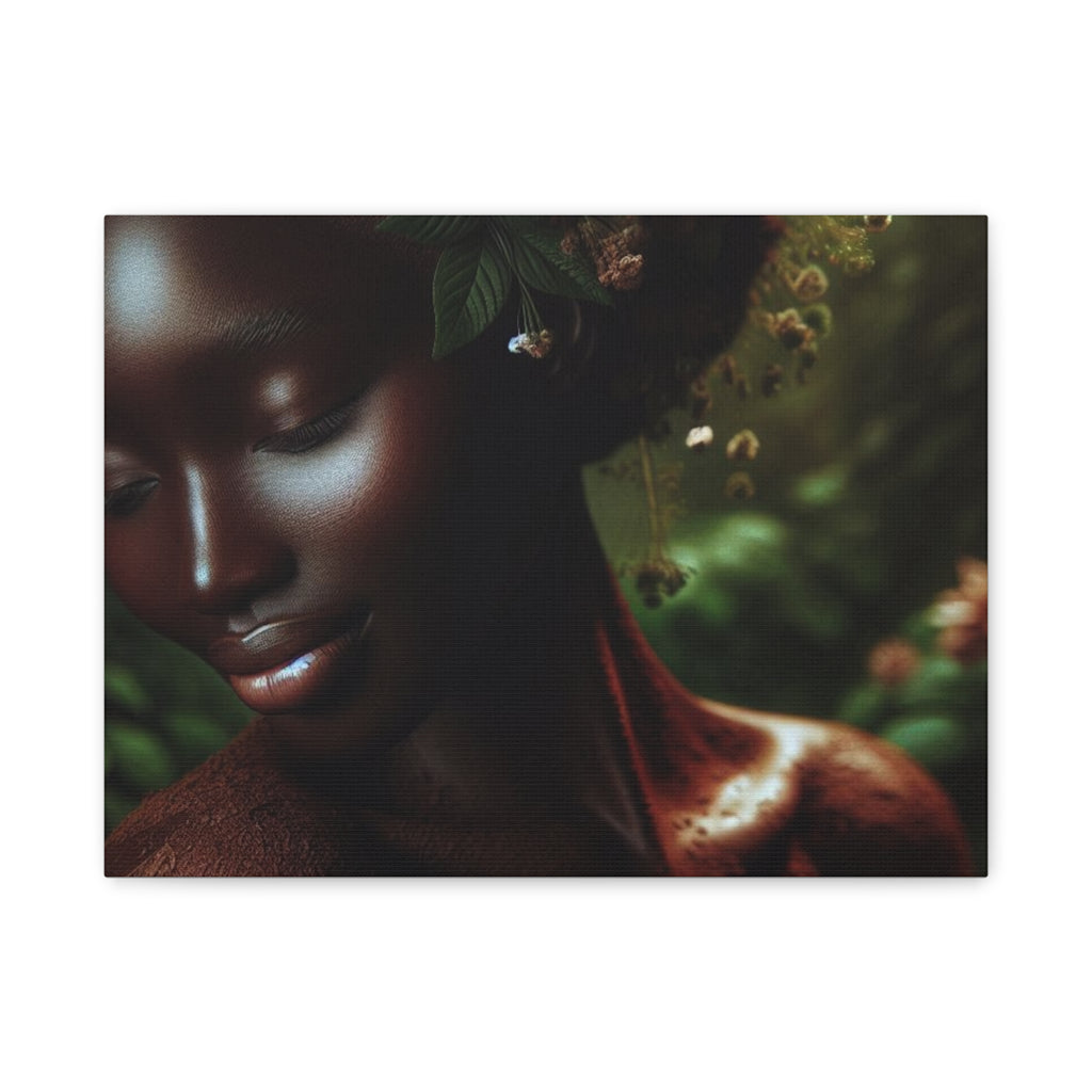 Elegant Mother Nature Canvas Art Print