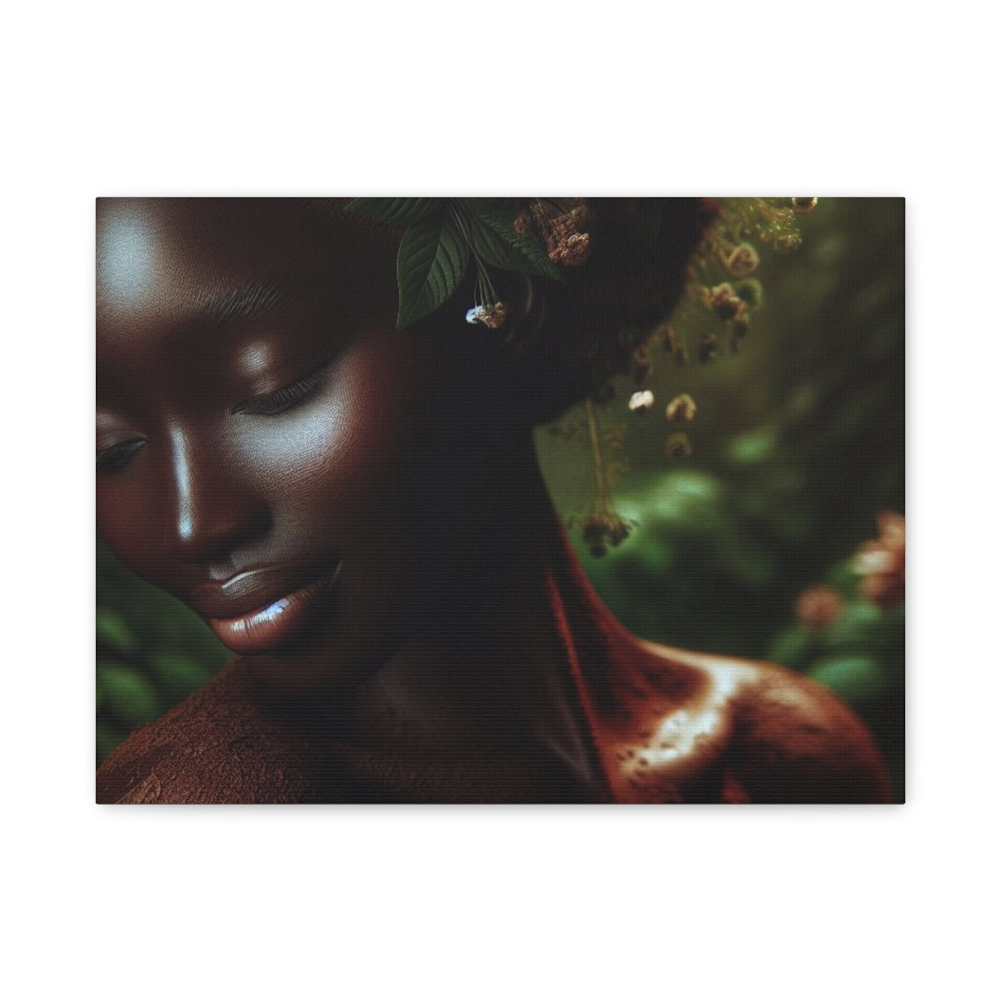 Elegant Mother Nature Canvas Art Print