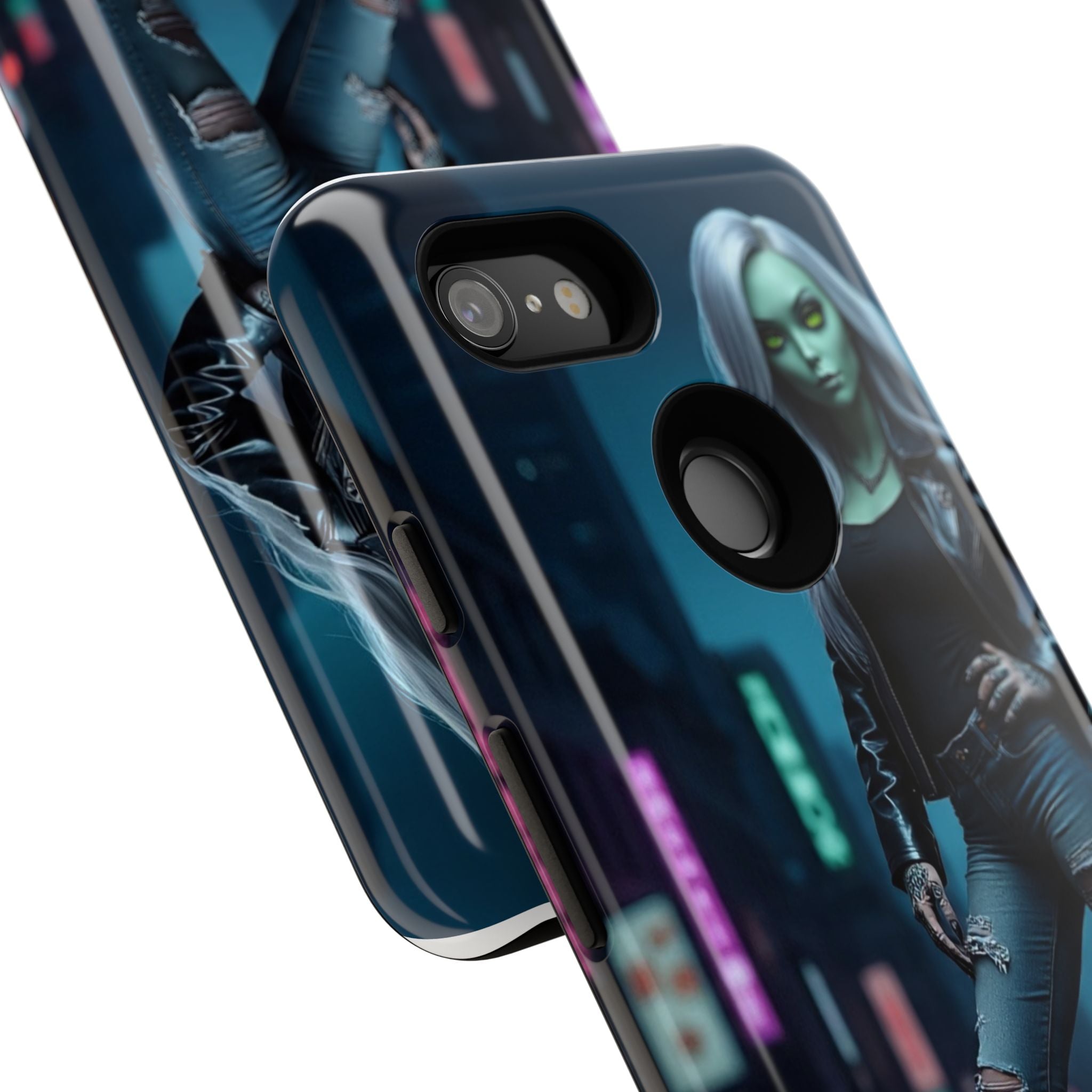 Alien Chic Tough Phone Case
