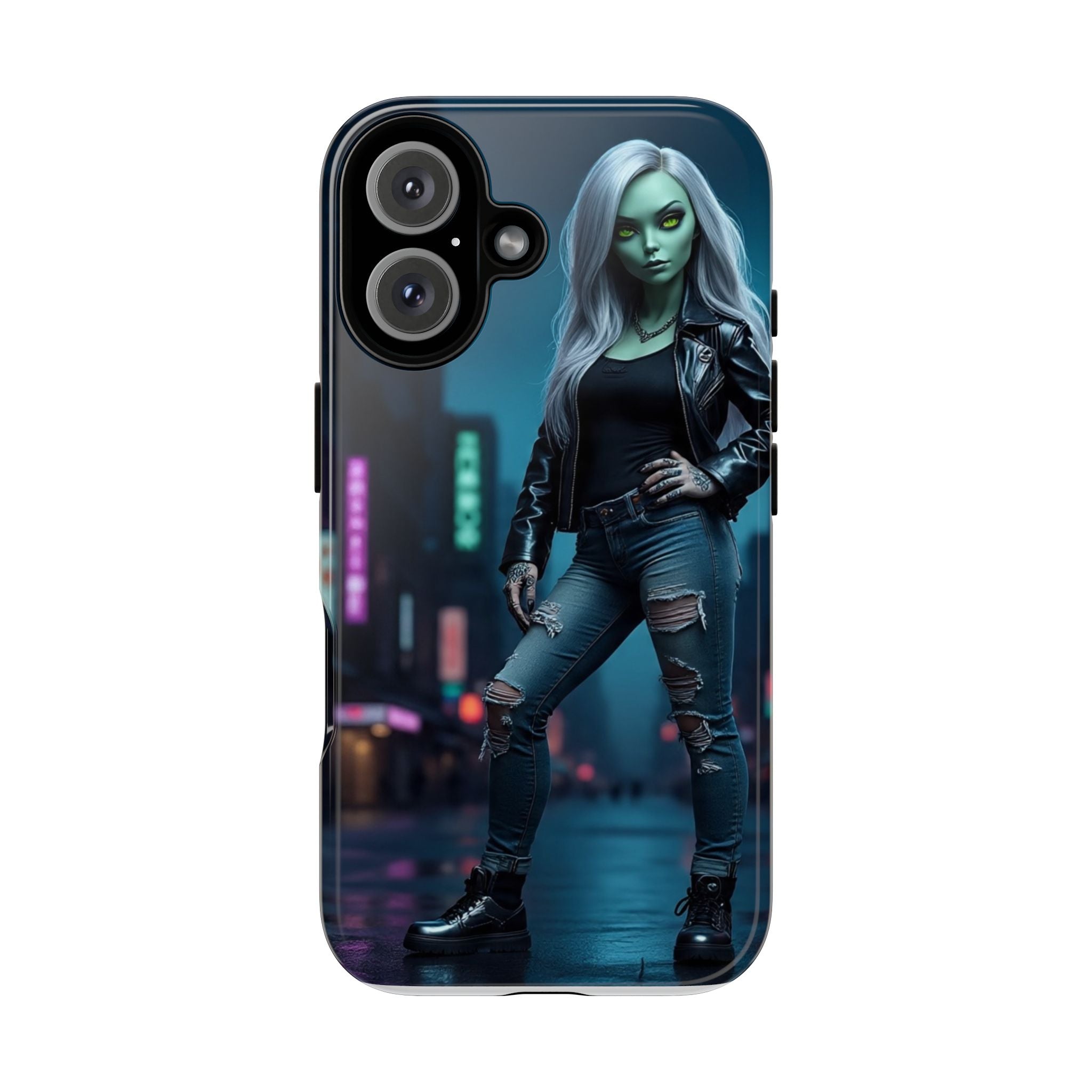 Alien Chic Tough Phone Case