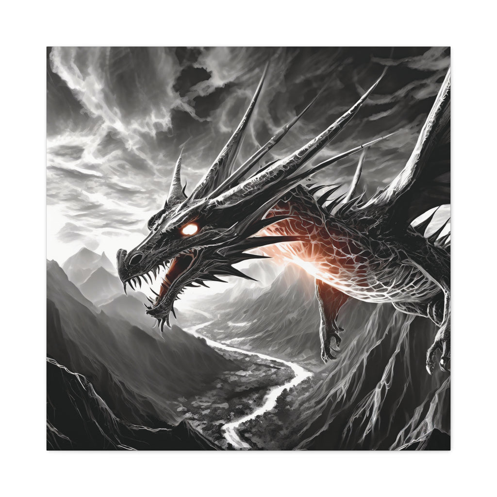 Dragon Art Canvas Print