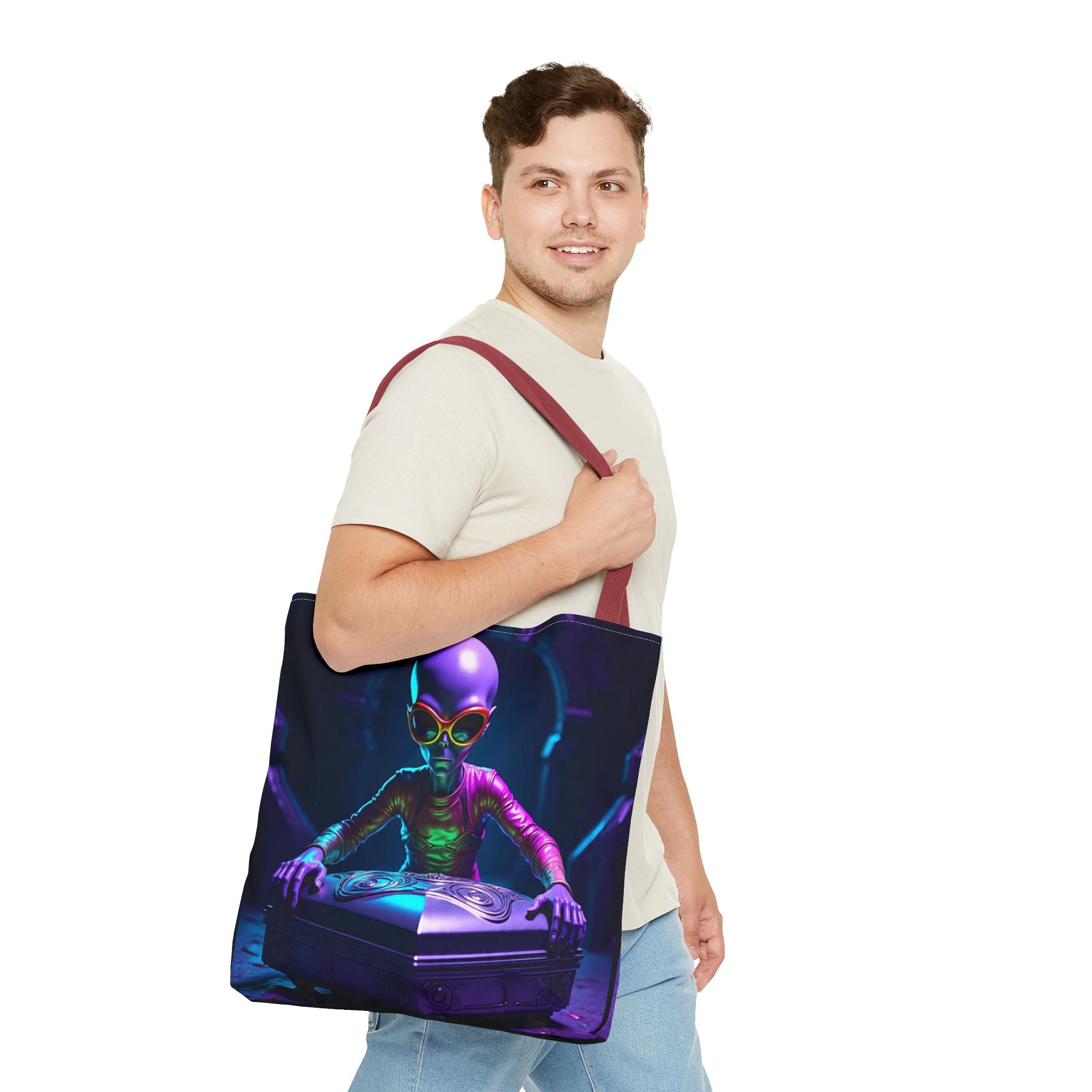 Tote Bag - VYBZ Exclusive Alien DJ Halloween Design