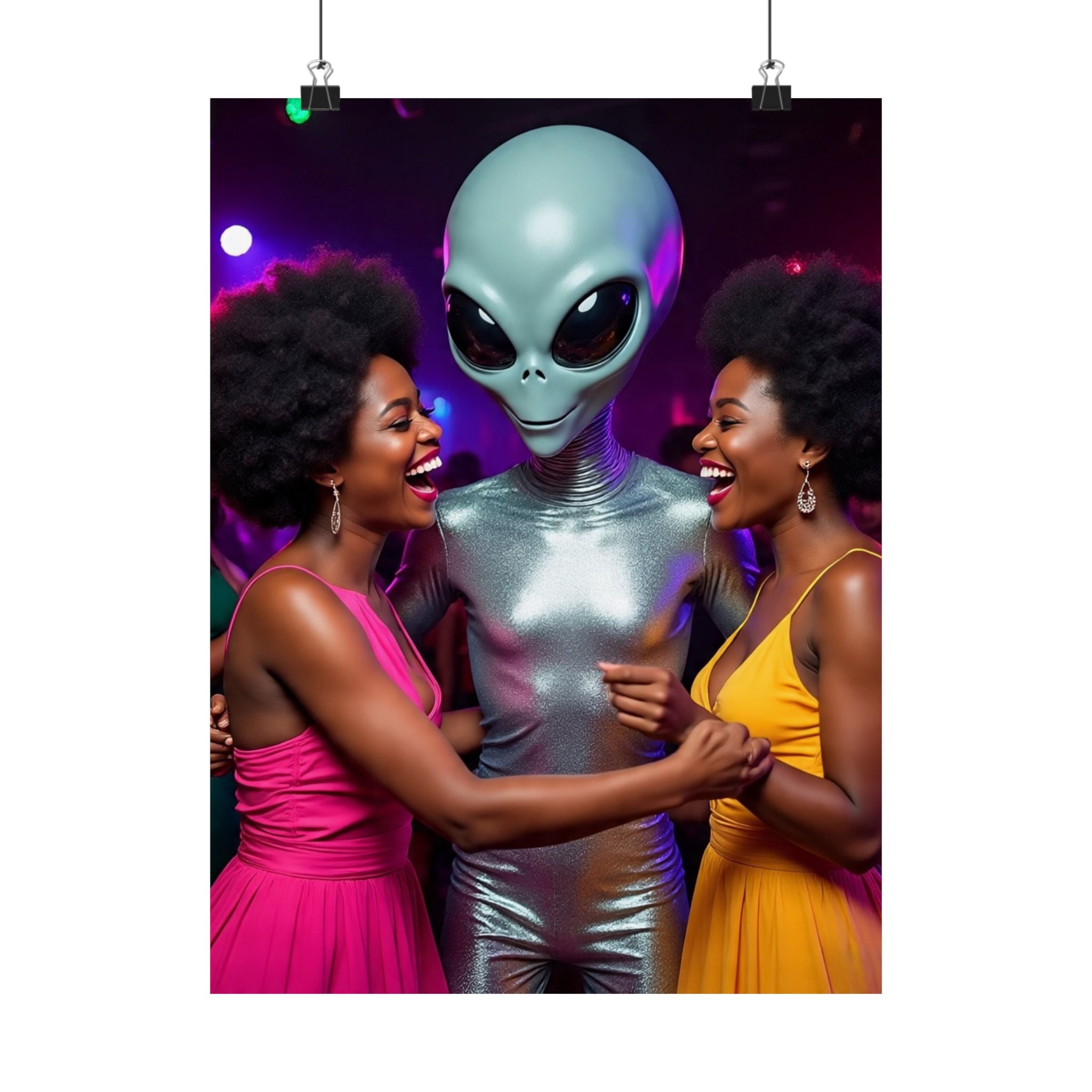 Alien Vertical Poster - Matte Finish