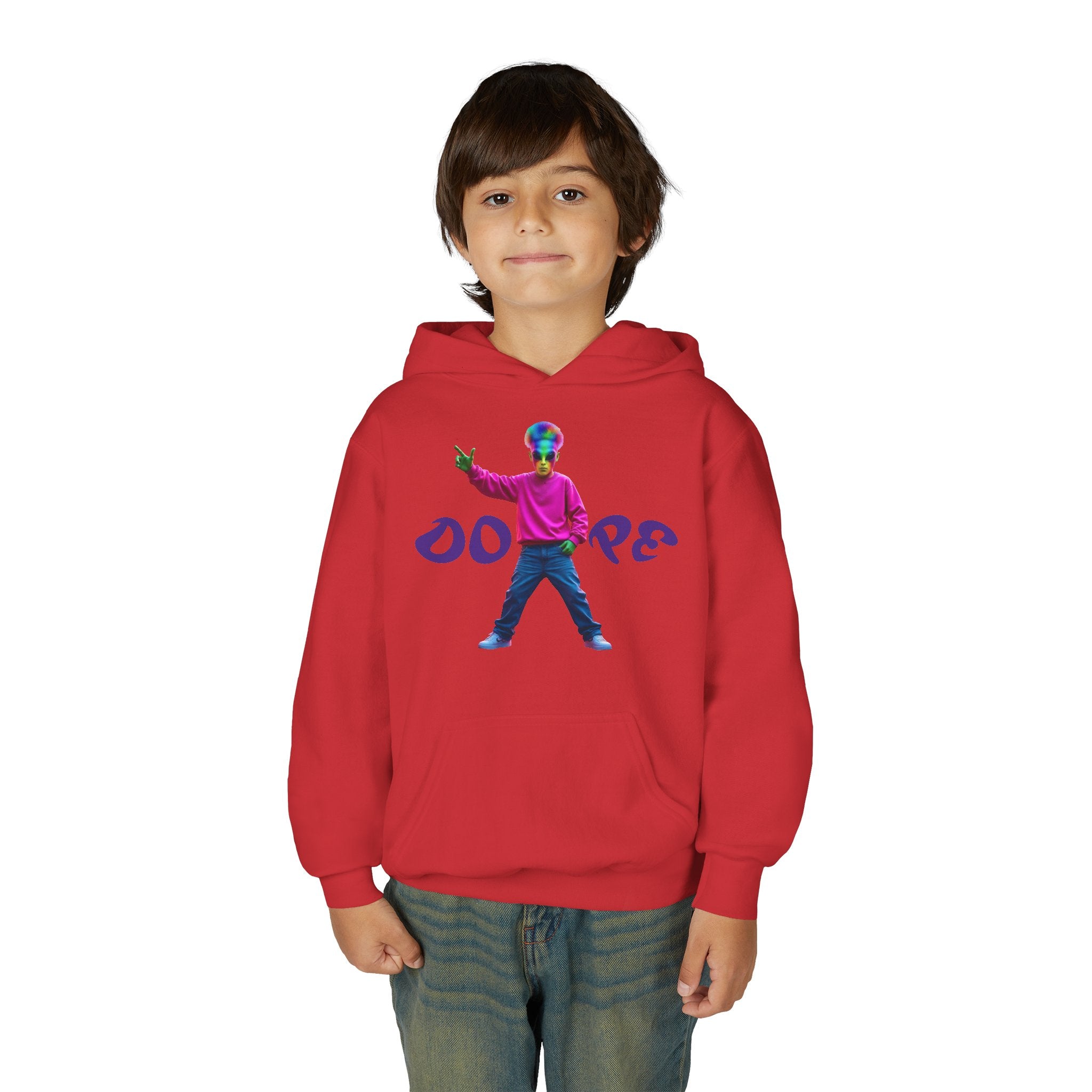 VYBZ Alien Youth Hoodie - Exclusive Colorful Hip Hop Slang Design