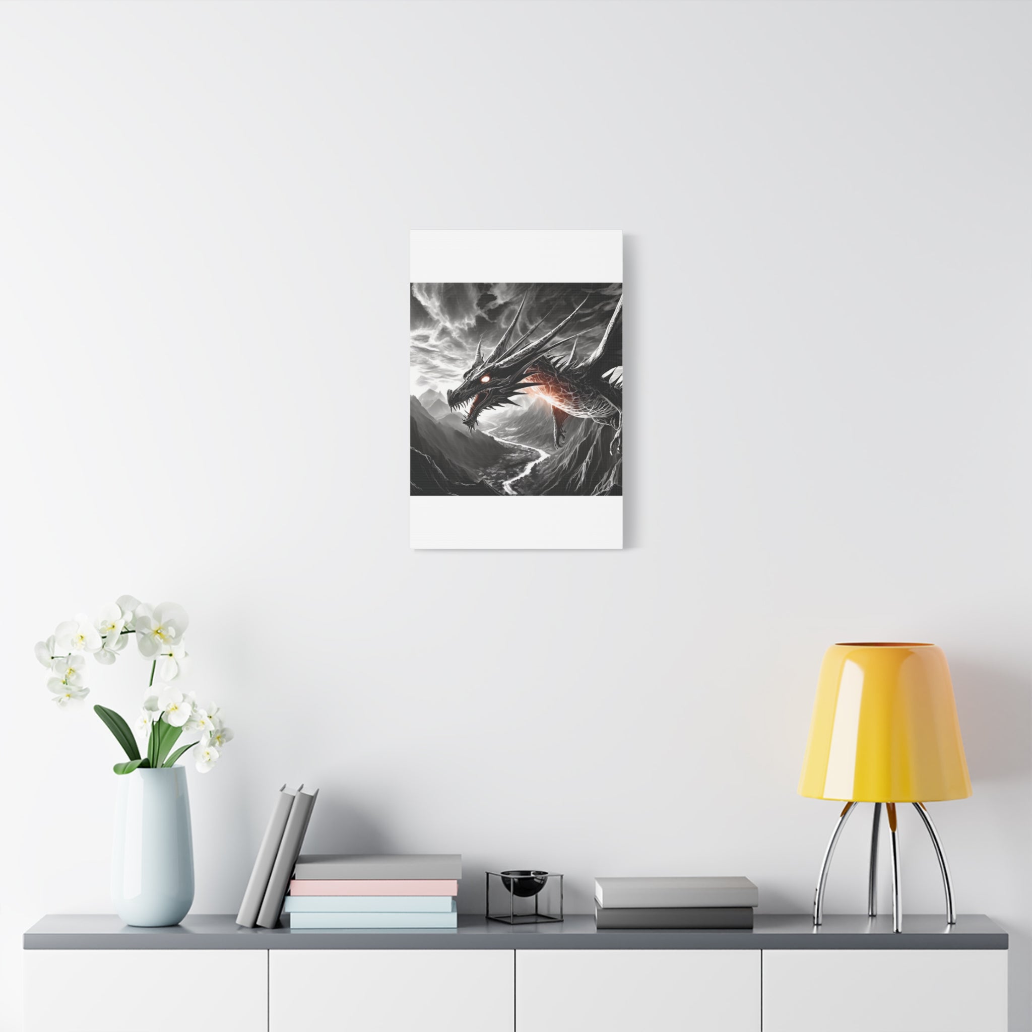 Dragon Art Canvas Print