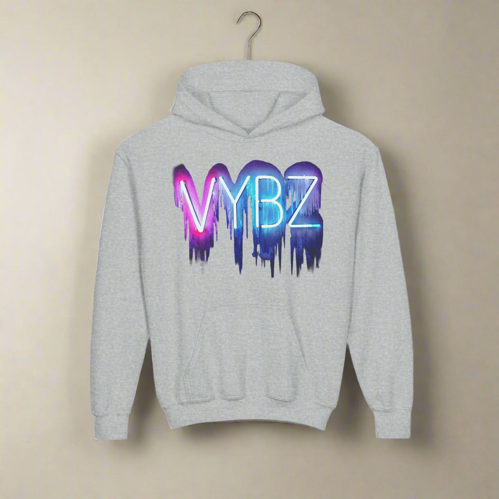 Youth Heavy Blend Hooded Sweatshirt with VYBZ Design, Trendy Youth Hoodie, Streetwear Fashion, Cool Graphic Sweatshirt, Stylish Hoodie [...]