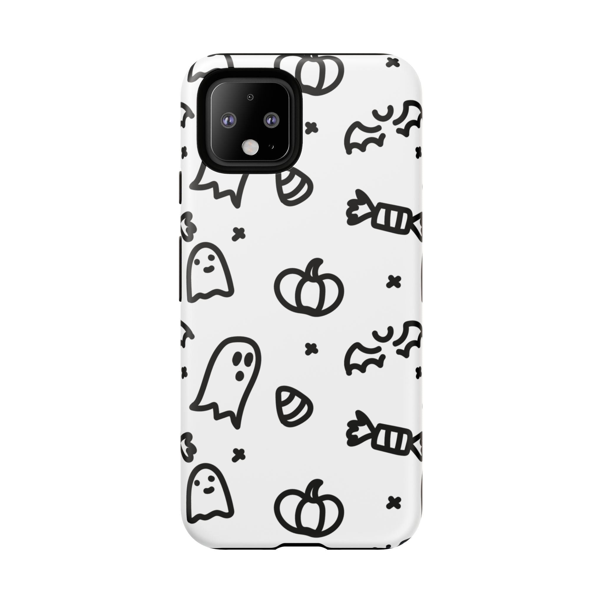 Halloween Themed Phone Case, Spooky Ghosts and Pumpkins, Fall Decor, Costume Party, Trick or Treat