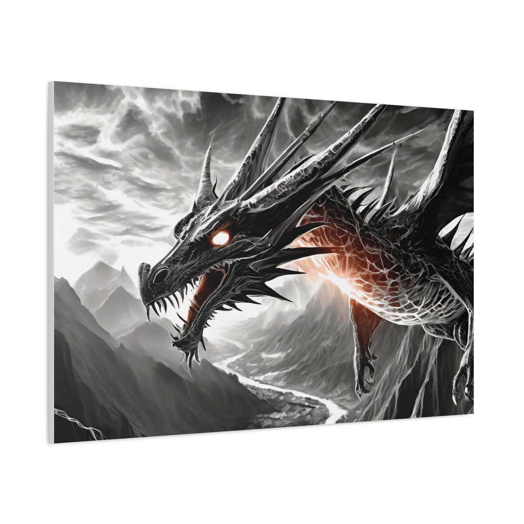 Dragon Art Canvas Print
