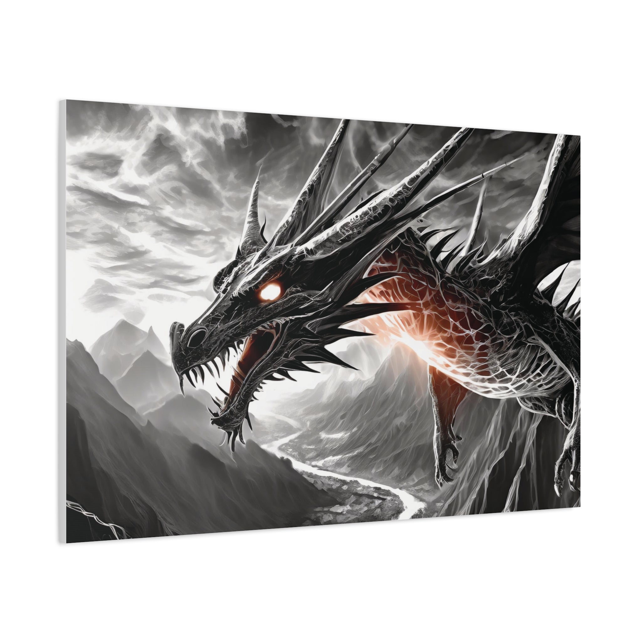 Dragon Art Canvas Print