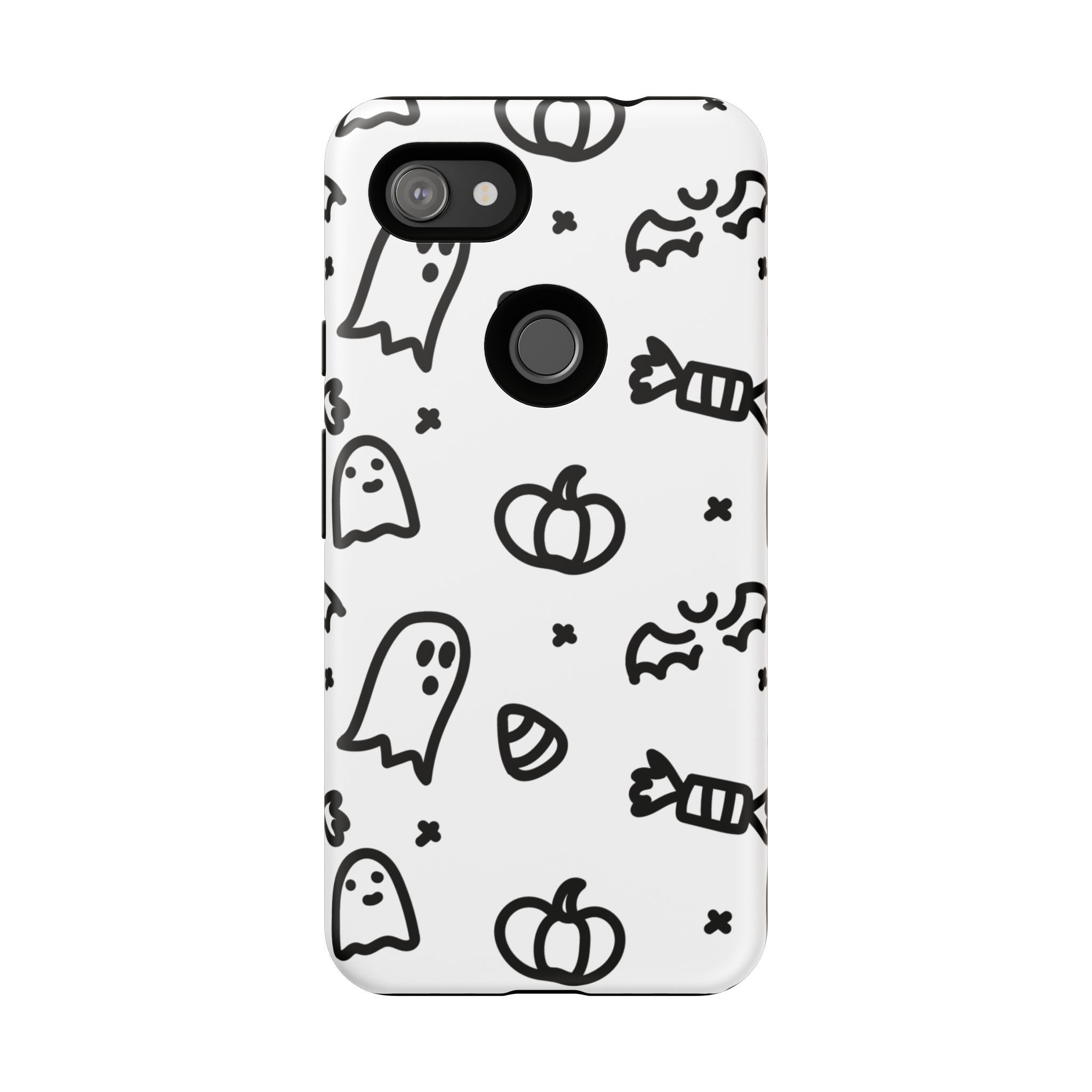 Halloween Themed Phone Case, Spooky Ghosts and Pumpkins, Fall Decor, Costume Party, Trick or Treat