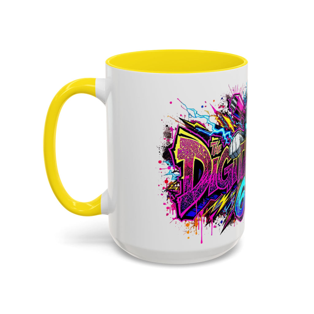 Accent Coffee Mug — The Digital Plug 612 Graphic (11/15oz)
