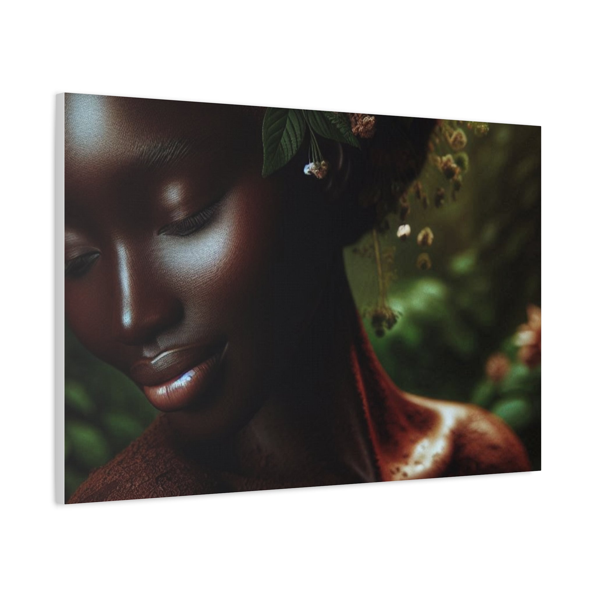 Elegant Mother Nature Canvas Art Print