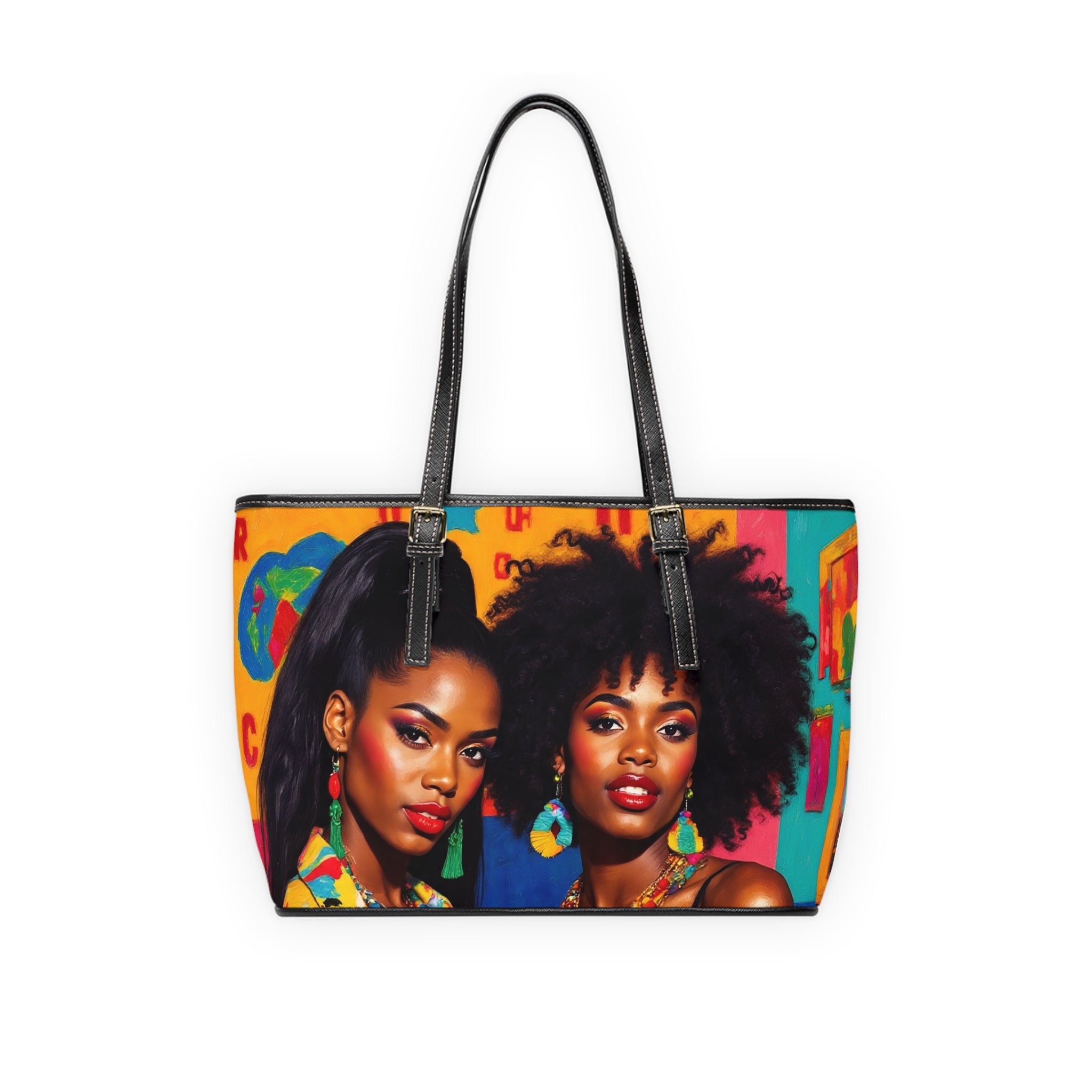 VYBZ Shoulder Bag - Colorful Sisterhood 90's Theme Exclusive Design