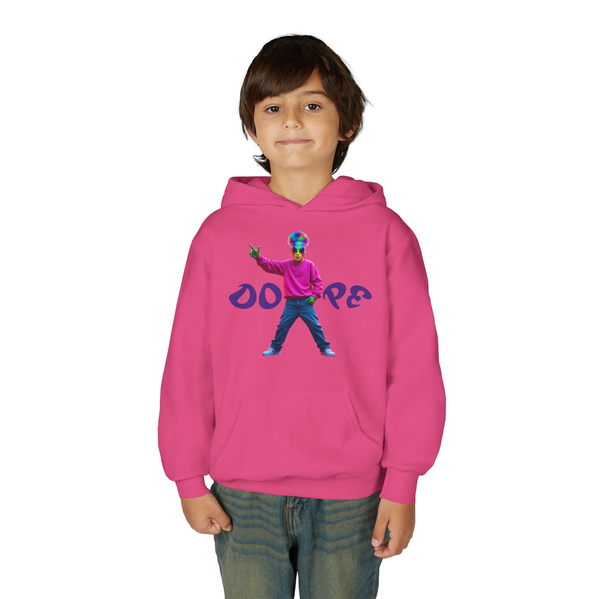 VYBZ Alien Youth Hoodie - Exclusive Colorful Hip Hop Slang Design