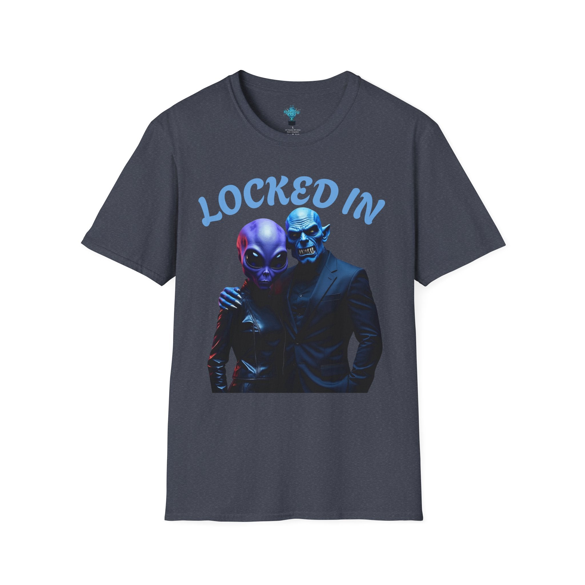 VYBZ "Locked In" Alien Couple T-Shirt