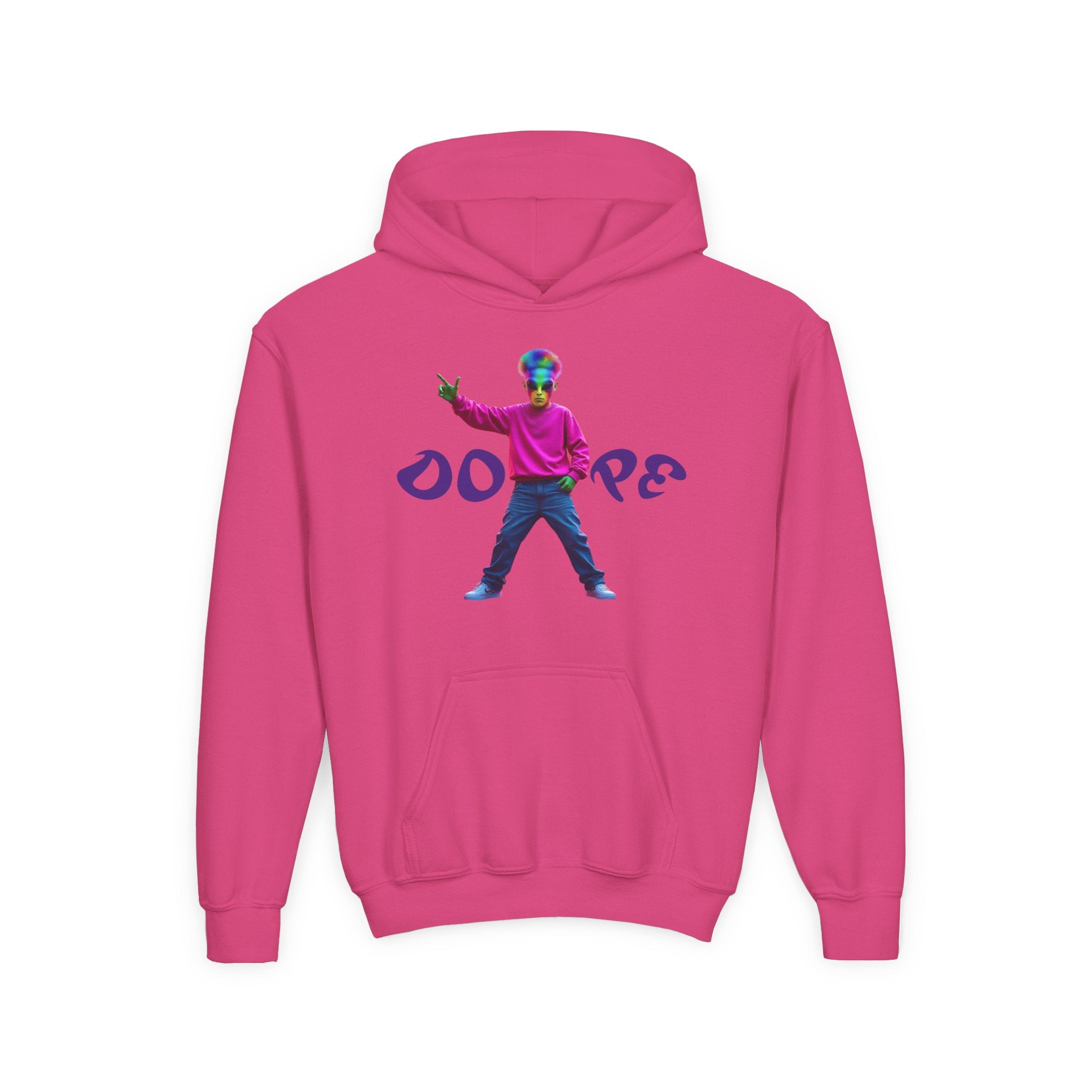 VYBZ Alien Youth Hoodie - Exclusive Colorful Hip Hop Slang Design