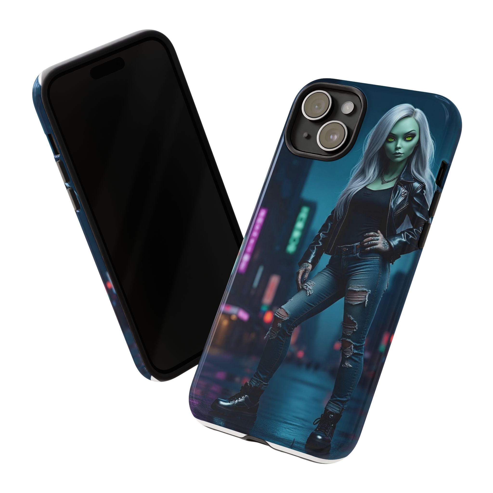 Alien Chic Tough Phone Case