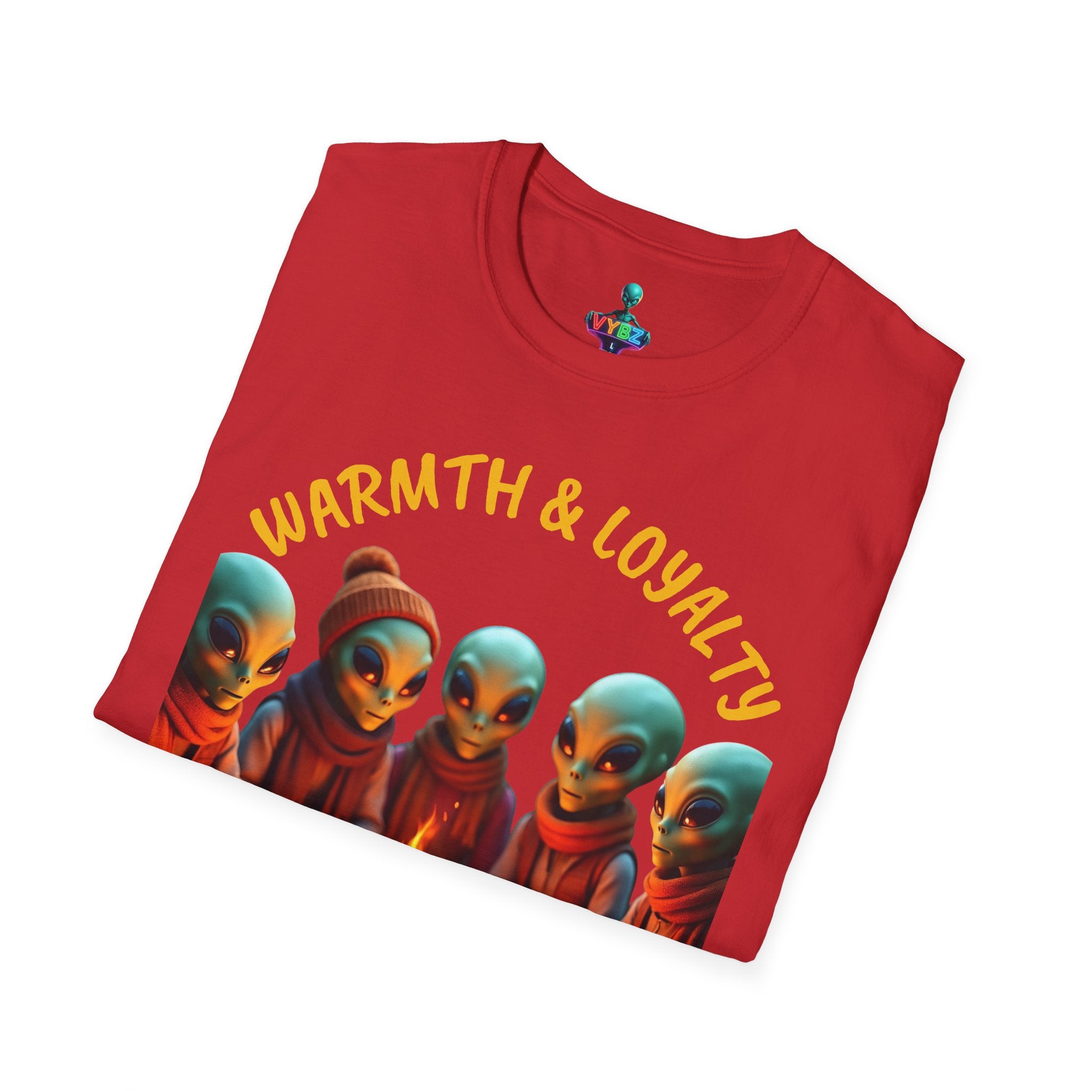 VYBZ Cozy Alien Campfire T-Shirt
