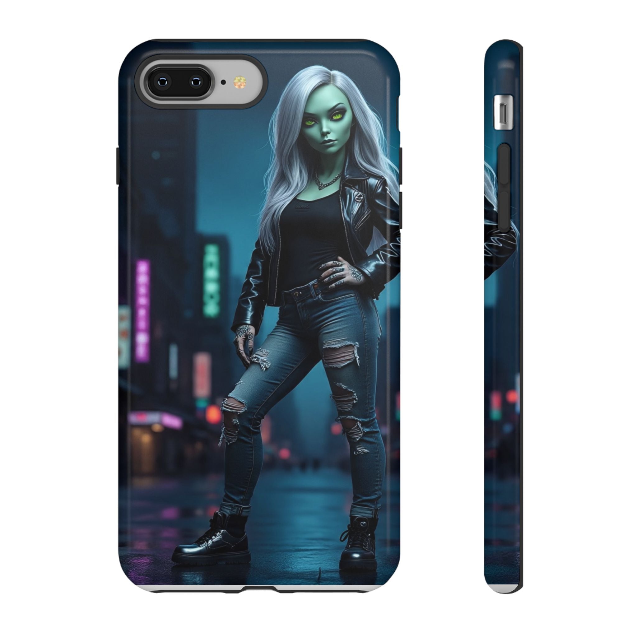 Alien Chic Tough Phone Case