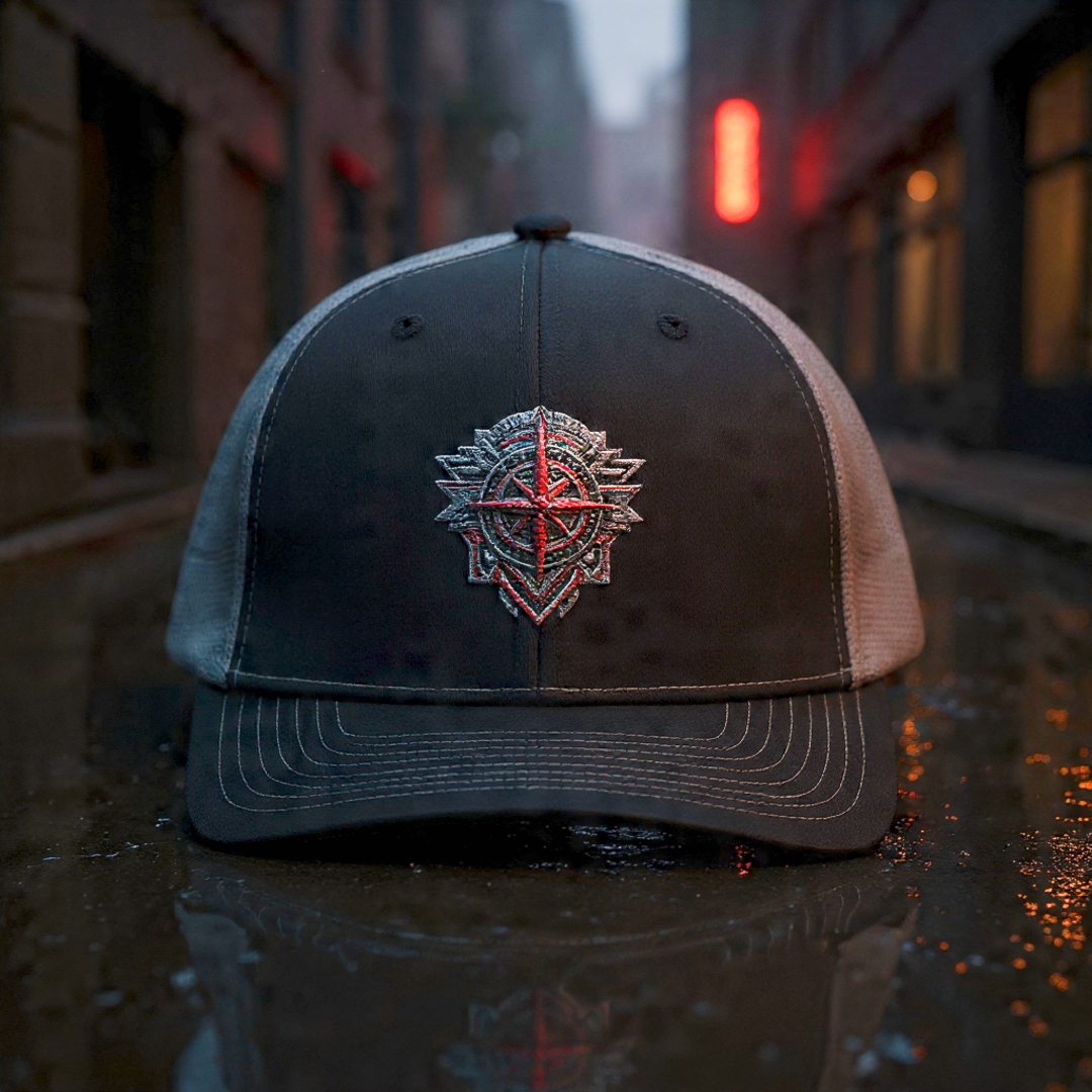 Minnesota North Star Rebel Embroidered Snapback Trucker Cap