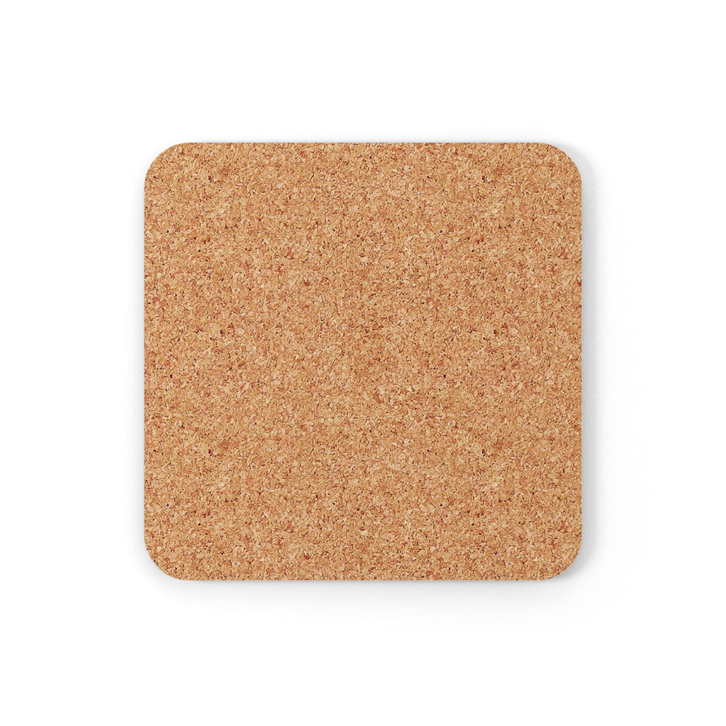 Handcrafted Square Coaster Set of 4 - Pink Mauve Pattern-2