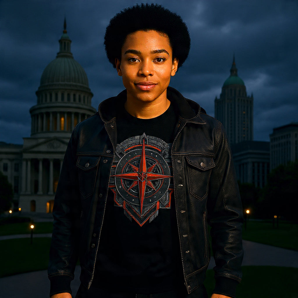 North Star Rebel "We Hold The Line" Long Sleeve Tee