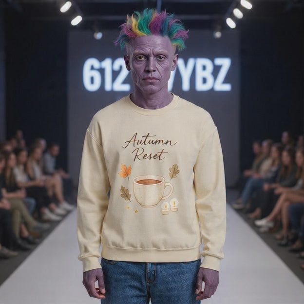 "Autumn Reset" Fall Positive Affirmation Sweatshirt
