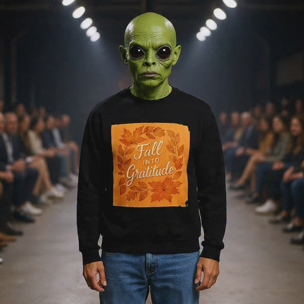 Fall into Gratitude Unisex Heavy Blend™ Crewneck Sweatshirt