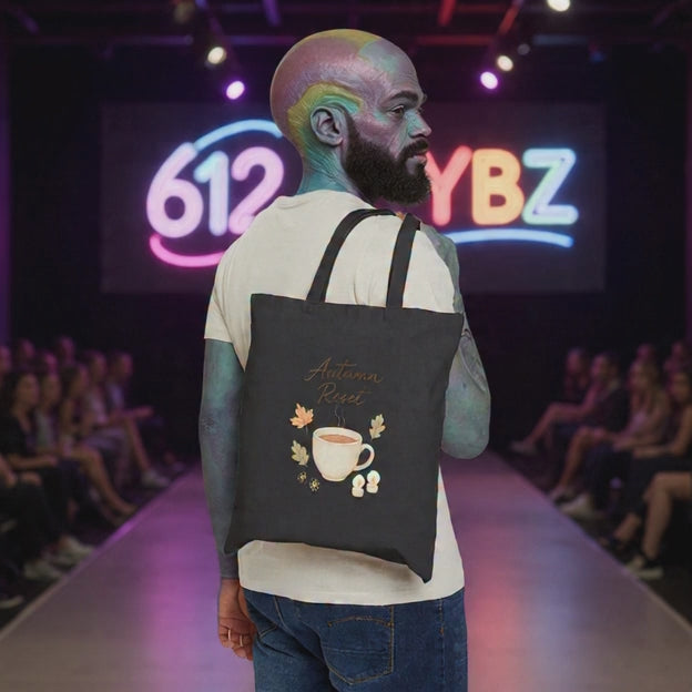 Canvas Tote Bag - Autumn Affirmation Design