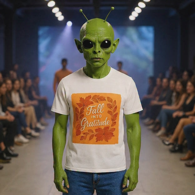 Fall into Gratitude Unisex Jersey Short Sleeve Tee