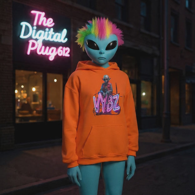 VYBZ Alien Youth Heavy Blend Hooded Sweatshirt, Cozy Streetwear, Perfect for Teens, Gifts for Holidays and Occasions, Casual [...]