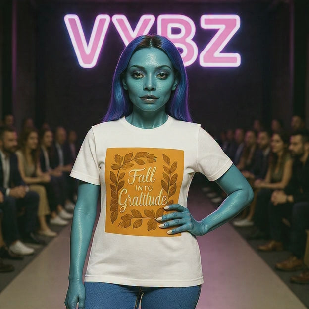 Fall into Gratitude Unisex Jersey Short Sleeve Tee