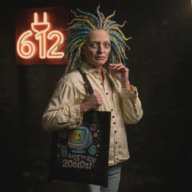 Back to 2K Cotton Canvas Tote Bag