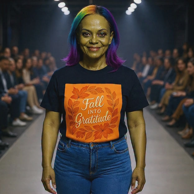 Fall into Gratitude Unisex Jersey Short Sleeve Tee