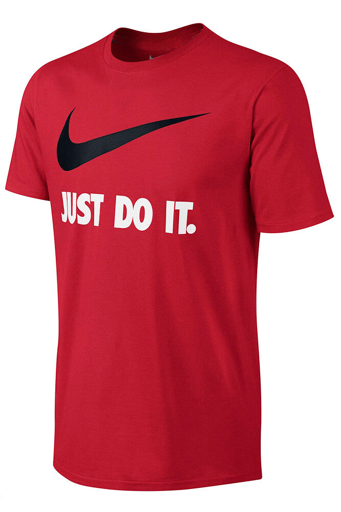 Nike Men's Active Wear Just Do It Swoosh Graphic Athletic Workout Gym T-Shirt