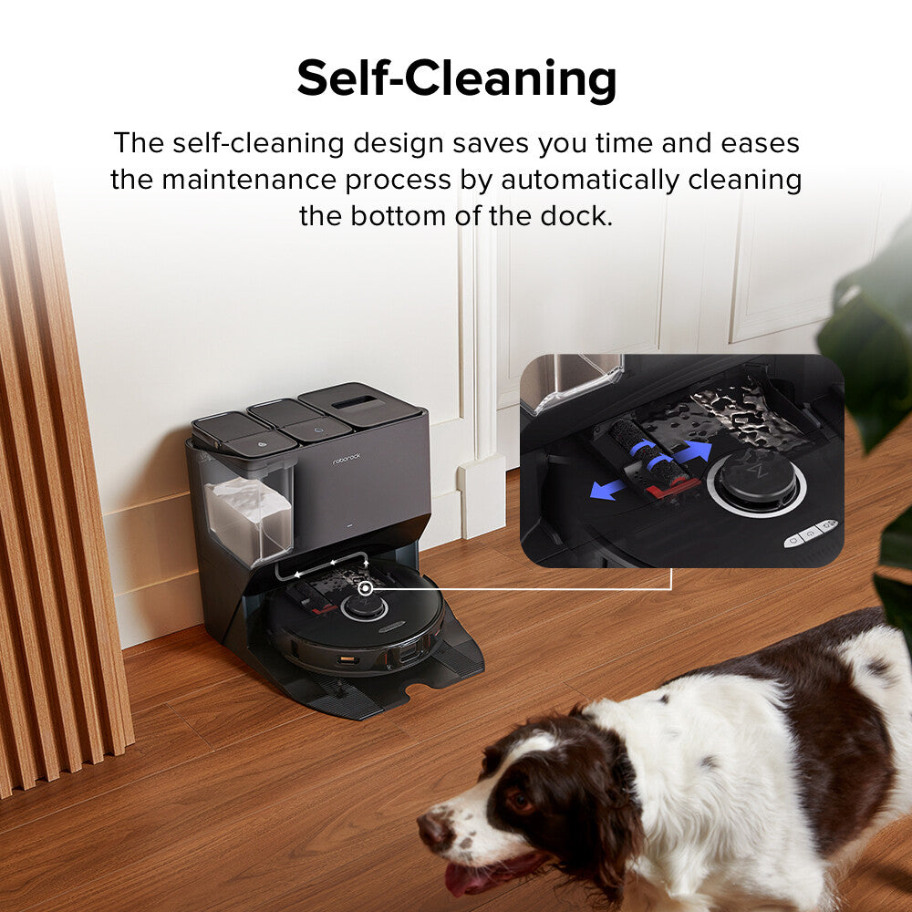 Roborock S8 Pro Ultra Robot Vacuum, Self-Drying, Mop Lift- Certified Refurbished