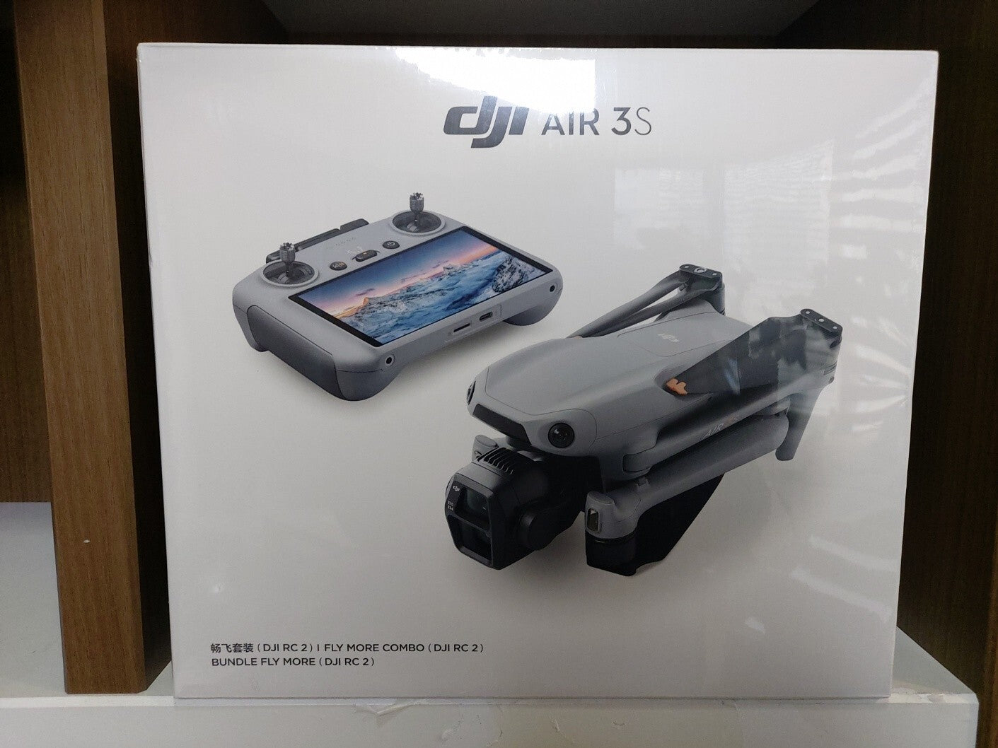 DJI Air 3S Fly More Combo Camera Drone (DJI RC 2 + 3 Batteries) -100% Authentic
