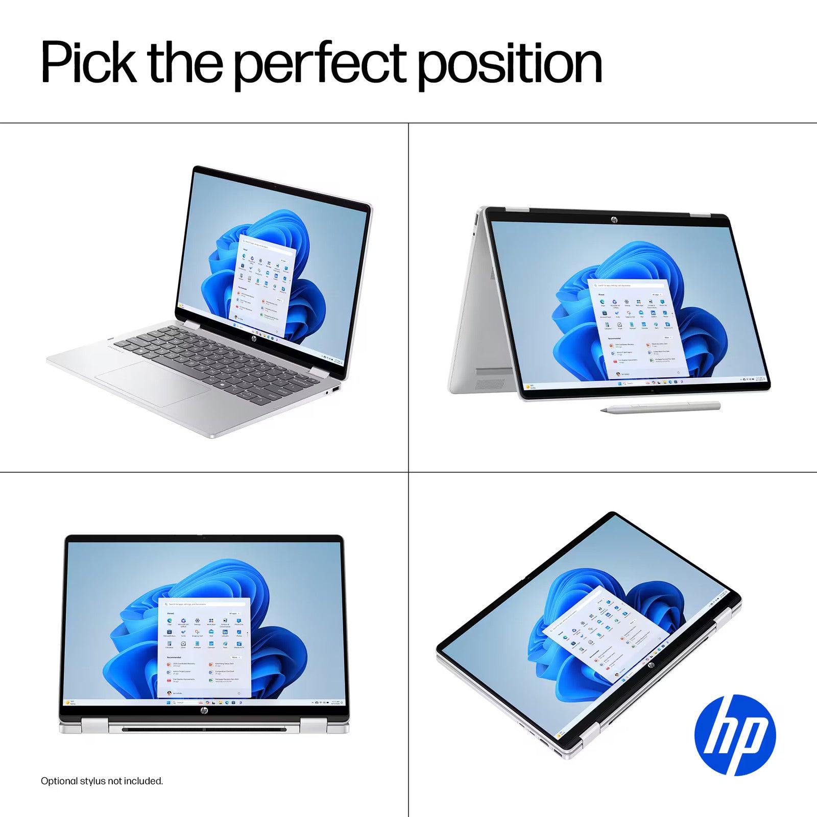 HP - OmniBook 5 Flip 2-in-1 14" 2K Touch-Screen Laptop - Intel Core 5 - 8GB M...